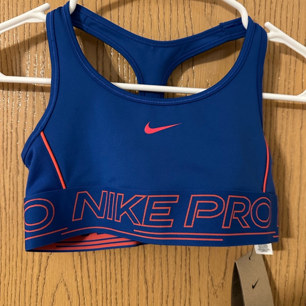 Nike Pro Blue Sports Bra